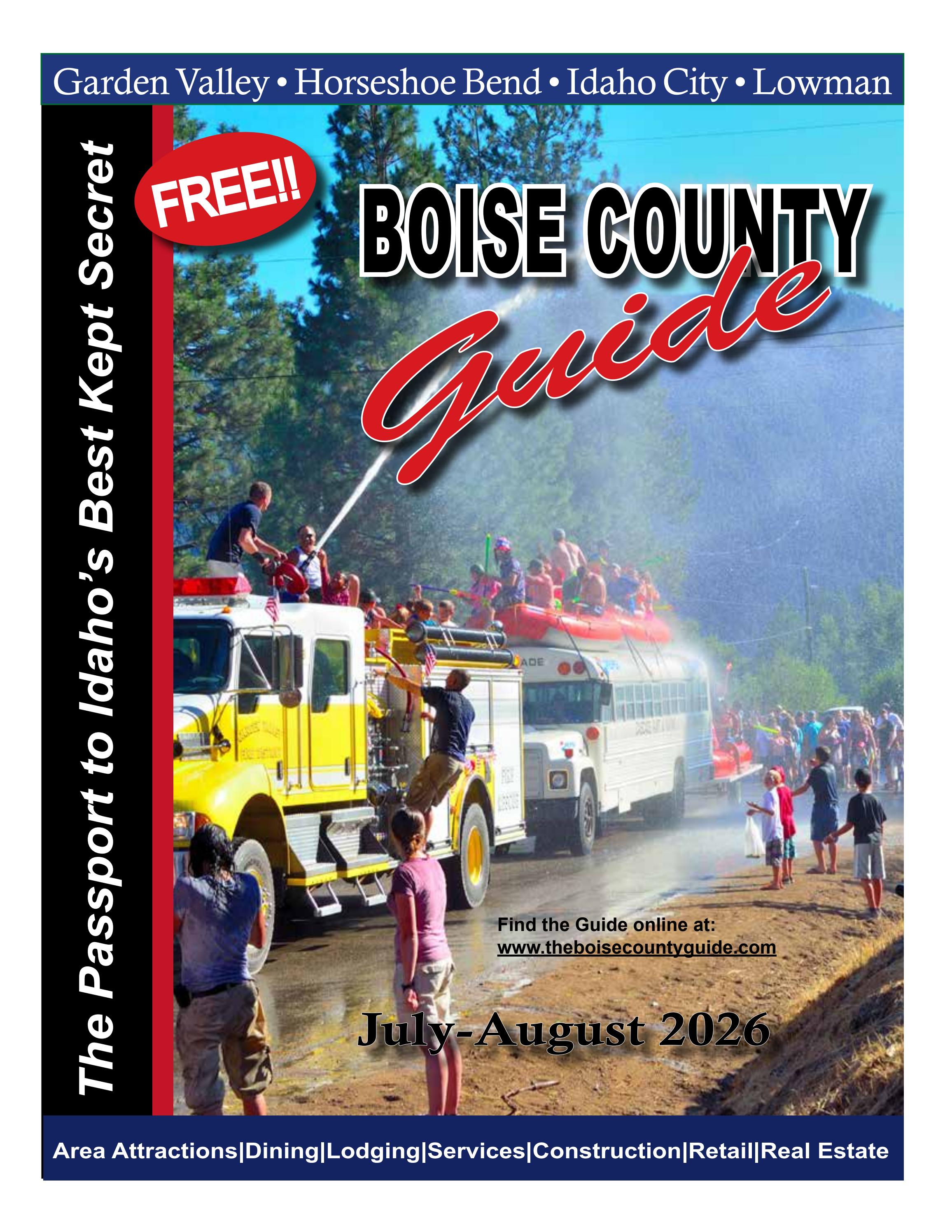 2026 Boise County Visitors Guide — idahocity.org